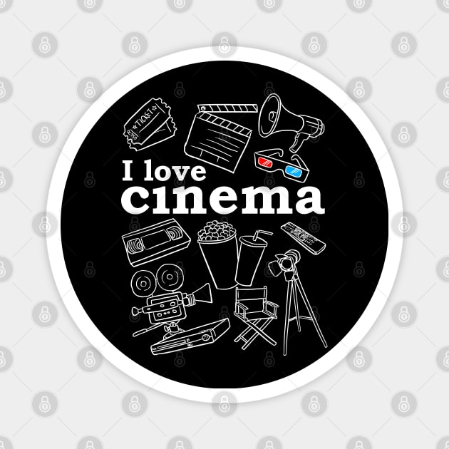 I love Cinema Magnet by albertocubatas